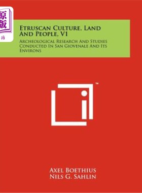海外直订Etruscan Culture, Land and People, V1: Archeological Research and Studies Conduc 伊特鲁里亚文化、土地和人民