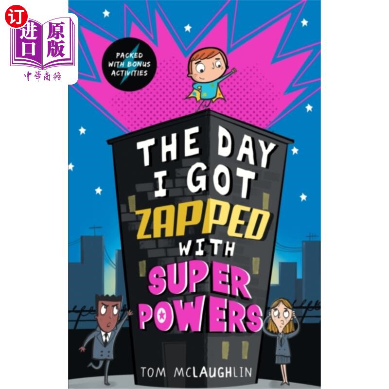 海外直订Day I Got Zapped with Super Powers 我被超能力击中的那天