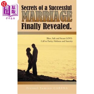 MARRIAGE Bless Successful 成功婚姻 祝 海外直订Secrets LOVE Finally and Safe Revealed. 秘密终于揭晓 Secure