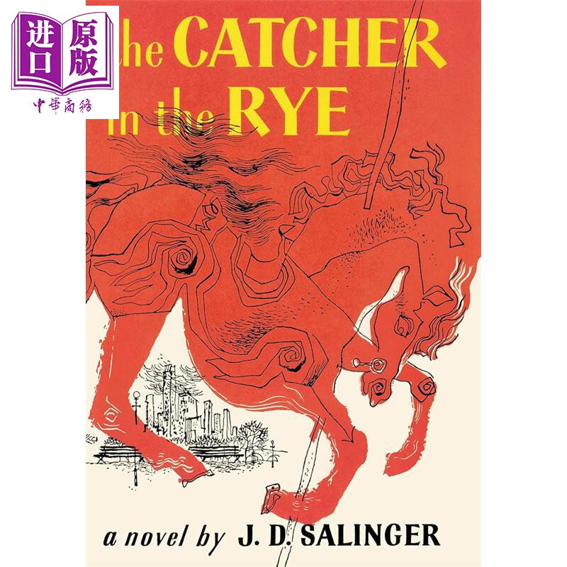 麦田里的守望者 1951年初版经典封面 精装收藏 The Catcher in the Rye 英文原版 J.D.Salinger【中商原版】