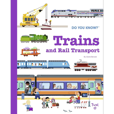 你知道吗?火车原版科普读物