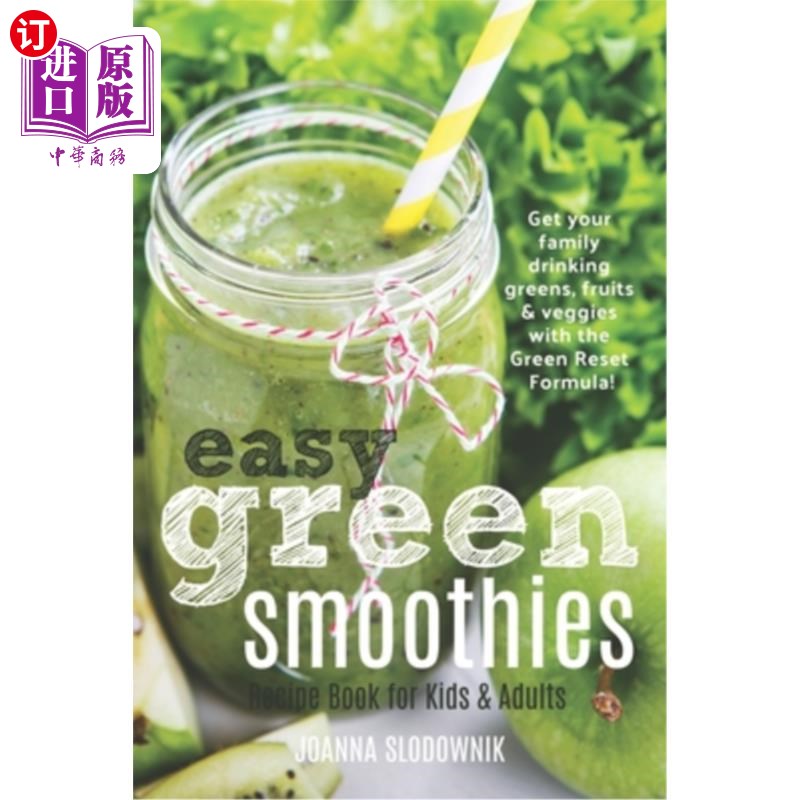 海外直订Easy Green Smoothie Recipe Book for Kids & Adults: Get Your Family Drinking Gree 简单的儿童和成人绿色冰沙食使用感如何?