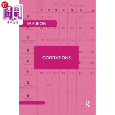 海外直订Cogitations 心思