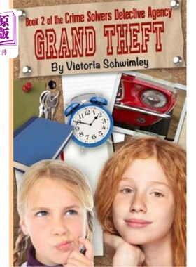 海外直订Grand Theft: Crime Solver's Detective Agency book 2 大盗：破案侦探社第二册