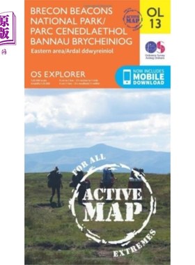 海外直订Brecon Beacons National Park / Parc Cenedlaethol... 布雷肯比肯斯国家公园 / 塞内德莱索尔公园 班瑙布莱切尼奥