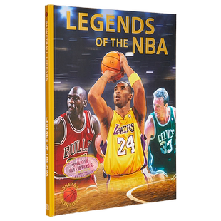预售 NBA传奇 篮球运动明星 Legends of the NBA 英文原版 Kjartan Atli Kjartansson 科比 乔丹 魔术师约翰逊【中商原版】