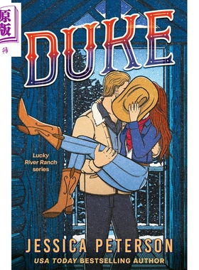 预售 小镇牛仔爱情故事 Jessica Peterson Lucky River Ranch 4 Duke 公爵 英文原版 可搭 我变美的那夏天 Laurie Gilmore