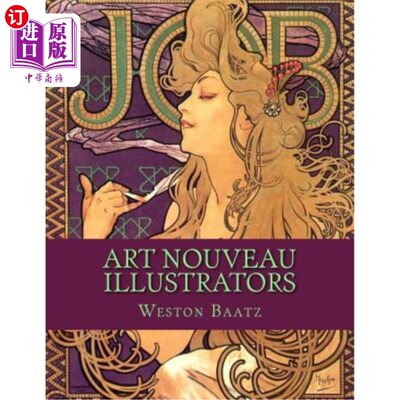 海外直订Art Nouveau Illustrators 新艺术插画家