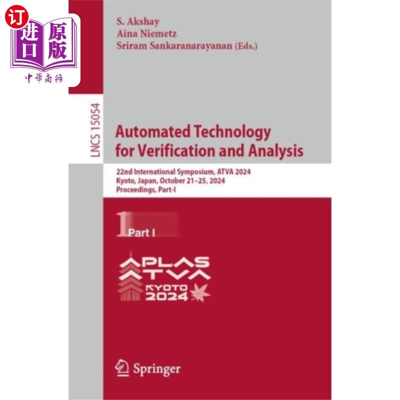海外直订Automated Technology for Verification and Analys... 验证和分析的自动化技术