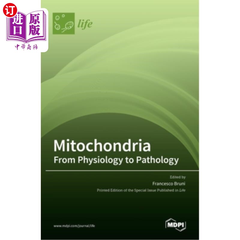 海外直订Mitochondria: From Physiology to Pathology: From Physiology to Pathology 线粒体:从生理学到病理学:从生理学到