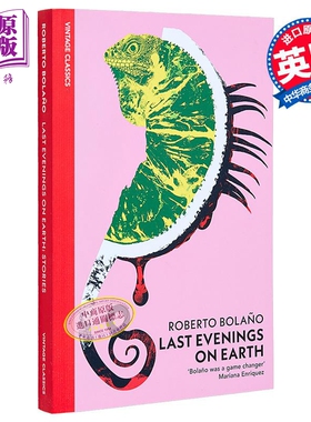 企鹅复古经典系列 罗贝托波拉尼奥 地球上最后的夜晚 Last Evenings On Earth 英文原版 Roberto Bolano 2666作者【中商原版?