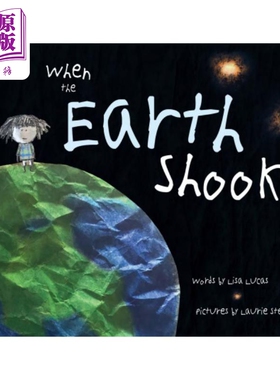 预售 当地球震动时 When The Earth Shook 英文原版 儿童科普绘本少儿科学知识百科图画书 精装绘本 进口童书儿童读物【中商原版】