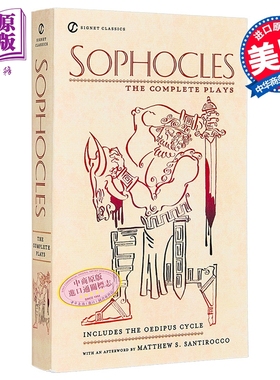 Signet Classics 索福克勒斯全集 戏剧 Sophocles The Complete Plays 英文原版 Sophocles 古希腊悲剧诗人【中商原版】