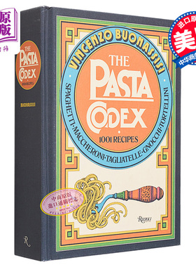 面食法典 1001个食谱 The Pasta Codex 1001Recipes 英文原版  Vincenzo Buonassisi 意大利面和其他面食 经典菜肴【中商原版