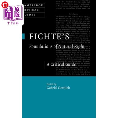 海外直订Fichte's Foundations of Natural Right 费希特的《自然权利的基础