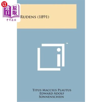 海外直订Rudens (1891) 鲁登斯（1891）