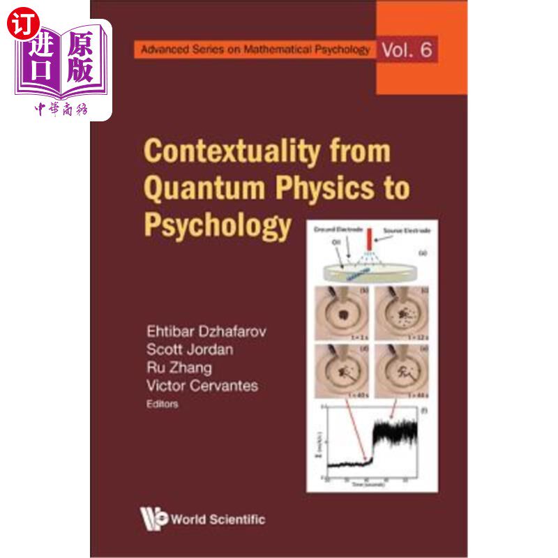 海外直订Contextuality from Quantum Physics to Psychology 从量子物理学到心理学的语境性