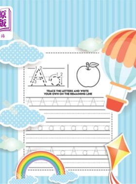 海外直订Trace the Letters and Write Your Own on the Remaining Line: TRACE THE LETTERS AN 在剩下的一行上写下你自己的