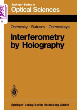 海外直订Interferometry by Holography 全息干涉术