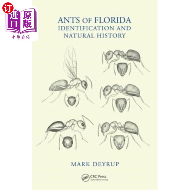 海外直订Ants of Florida: Identification and Natural History 佛罗里达的蚂蚁:鉴定和自然历史