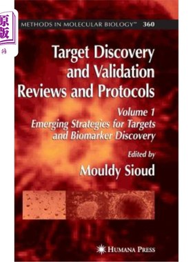 海外直订医药图书Target Discovery and Validation Reviews and Protocols: Emerging Strategies for T 靶标发现和验证综述