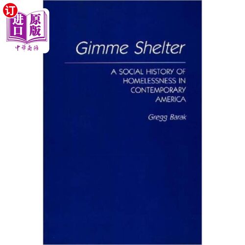 海外直订Gimme Shelter 给我庇护