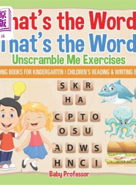海外直订What's the Word? That's the Word! Unscramble Me Exercises - Reading Books for Ki 什么词就是这个词解读自我练