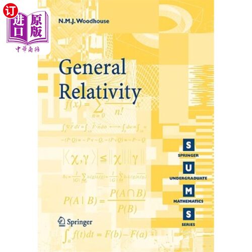 海外直订General Relativity 广义相对论