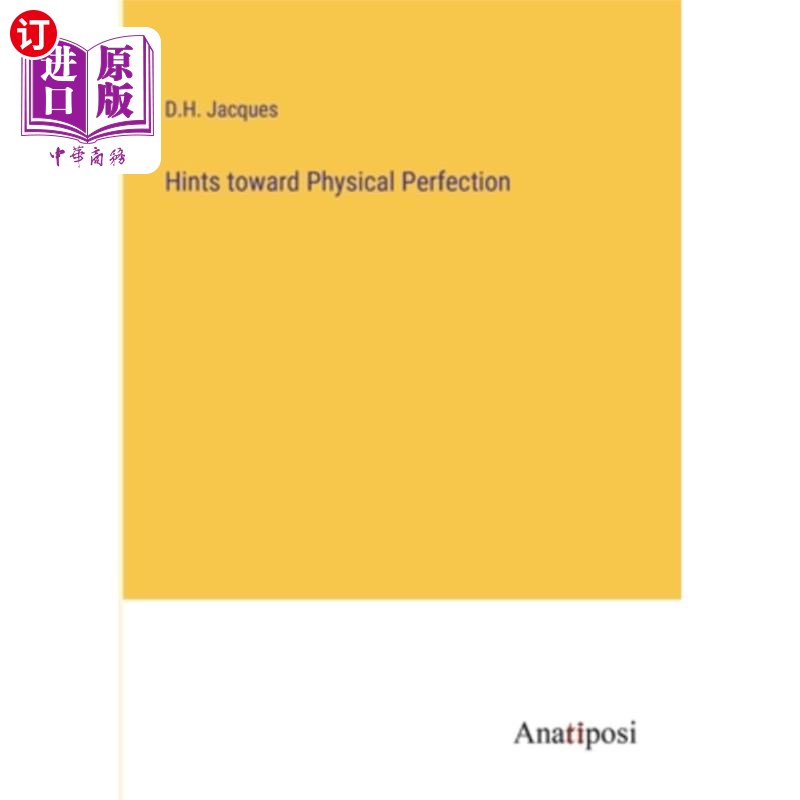 海外直订Hints toward Physical Perfection 完美身材的暗示