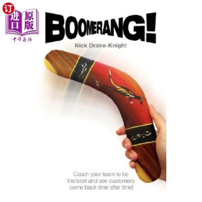 海外直订Boomerang! 飞镖！