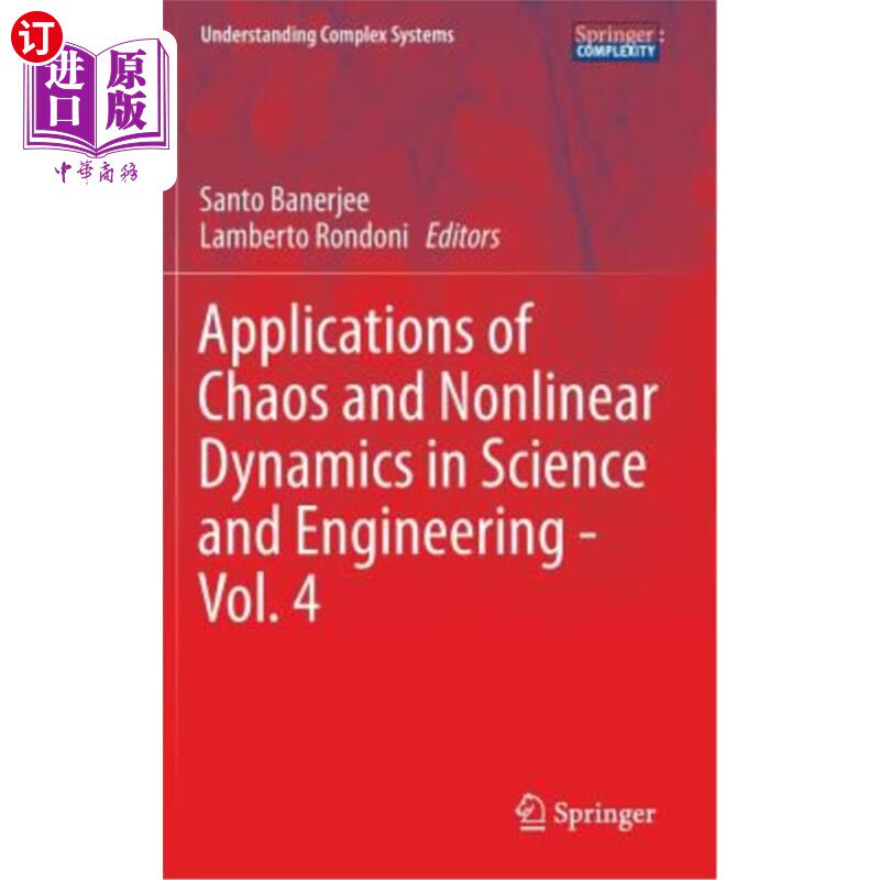 海外直订Applications of Chaos and Nonlinear Dynamics in Science and Engineering - Vol. 4 混沌和非线性动力学在科学与