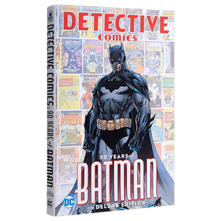 【中商原版】蝙蝠侠80周年精装豪华版 英文原版 Detective Comics: 80 Years of Batman Deluxe Edition DC Comics
