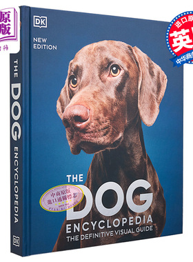 DK狗狗百科 新版 收录400种犬种百科 DK The Dog Encyclopedia 英文原版 宠物博主指南 犬类百科大全  科普【中商原版】