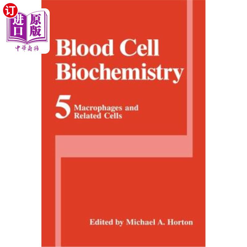海外直订医药图书Macrophages and Related Cells 巨噬细胞及相关细胞