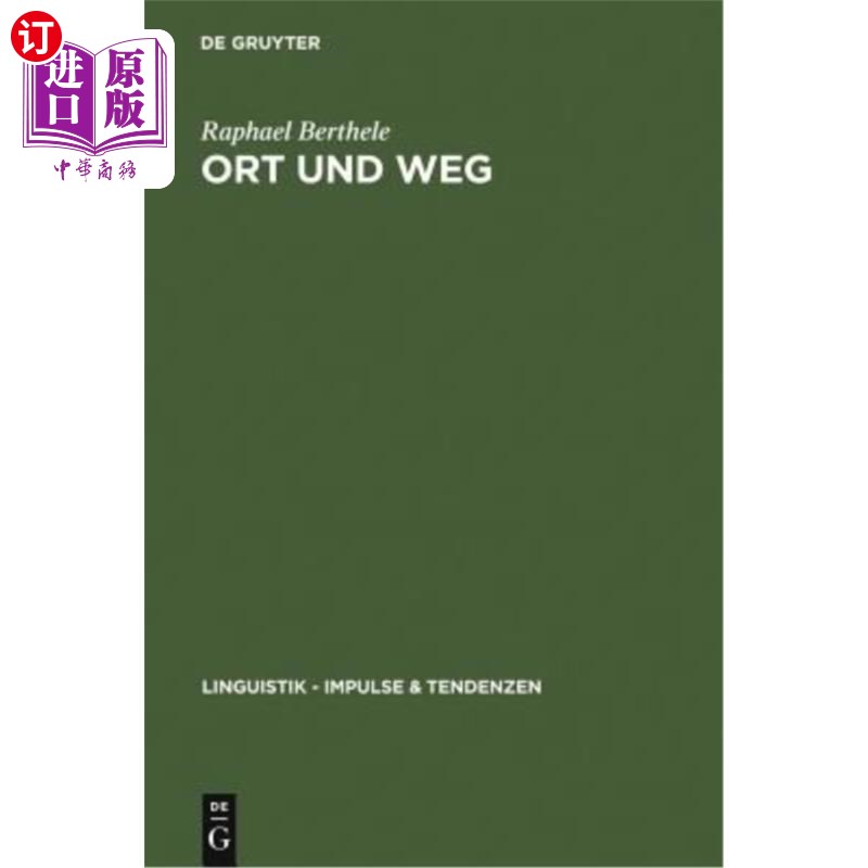 海外直订Ort und Weg= Verbal References to Objects in Space in Varieties of German, Rhae Ort und We