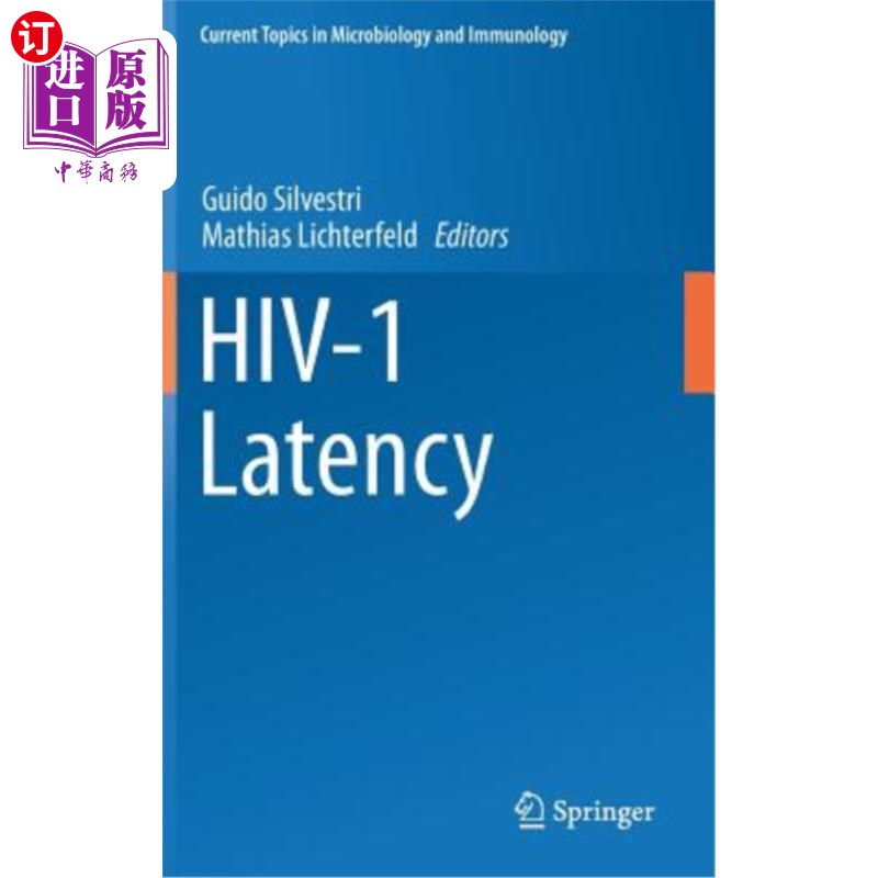 海外直订医药图书Hiv-1 Latency hiv - 1延迟