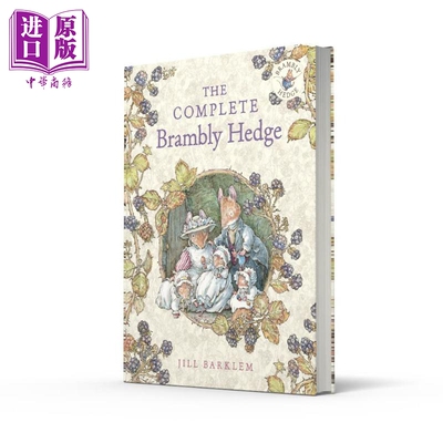 预售 野蔷薇村的故事全集 The Complete Brambly Hedge 英文原版 Jill Barklem 儿童经典图画书【中商原版】