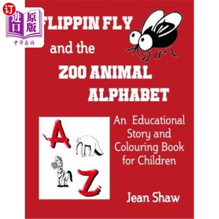 the Flippin Story Fly and Colouring Animal Zoo 海外直订Flippin Alphabet Book Educational