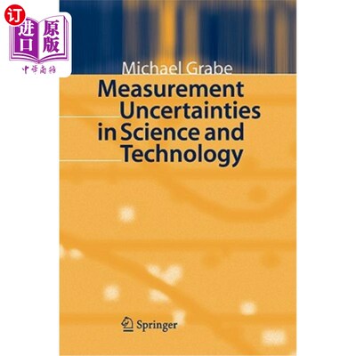 海外直订Measurement Uncertainties in Science and Technology 科学技术中的测量不确定度“，