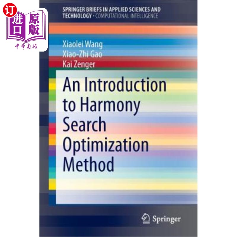 海外直订An Introduction to Harmony Search Optimization Method 和声搜索优化方法介绍