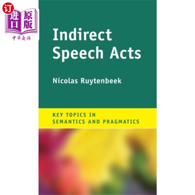 海外直订Indirect Speech Acts 间接言语行为