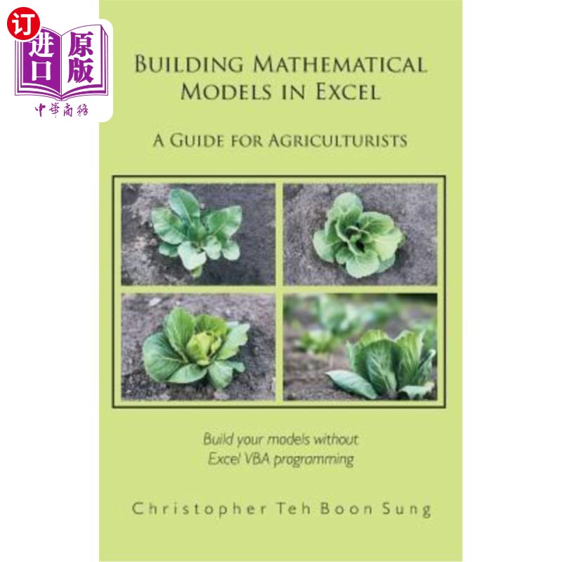 海外直订Building Mathematical Models in Excel: A Guide for Agriculturists用Excel建立数学模型：农业专家指南