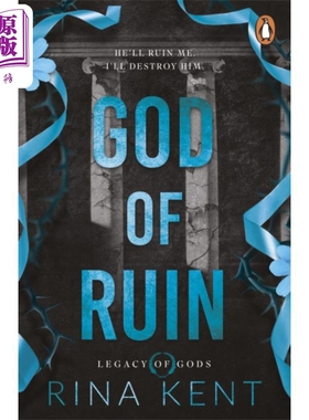毁灭之神 纽约时报畅销书作 TikTok 红人 浪漫爱情小说 God of Ruin 英文原版 Rina Kent 【中商原版】
