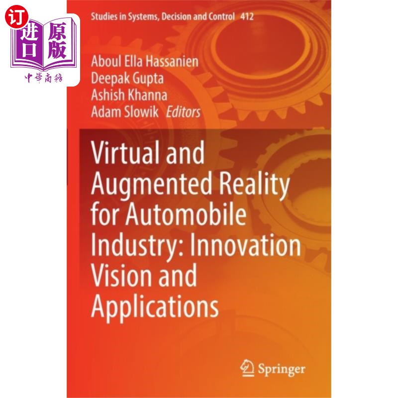 海外直订Virtual and Augmented Reality for Automobile Ind... 汽车工业的虚拟与增强现实:创新愿景与应用