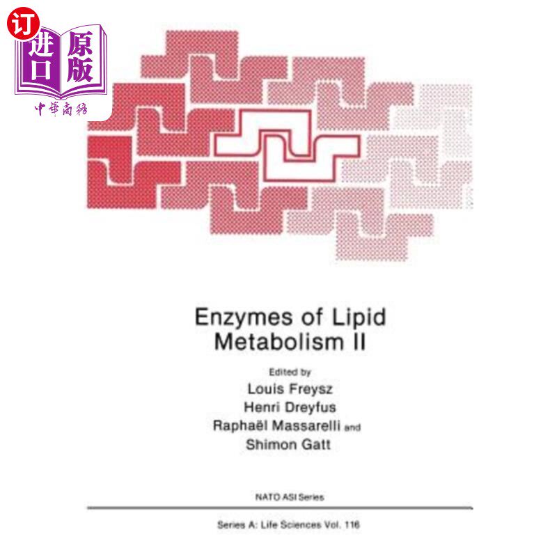 海外直订Enzymes of Lipid Metabolism II 脂质代谢酶2