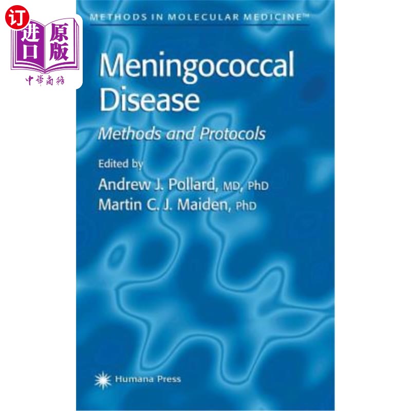 海外直订医药图书meningococcal disease 脑膜炎球菌病