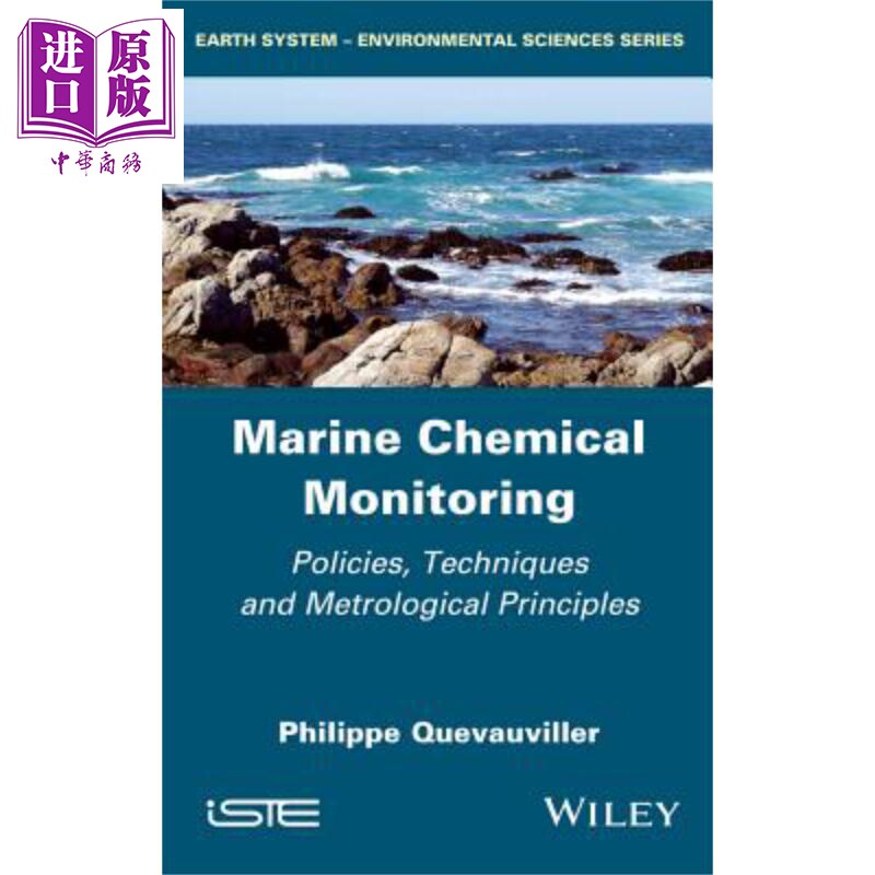 现货 海洋化学计量学 Marine Chemical Monitoring 英文原版 Philippe Quevauviller Wiley 【中商原版】