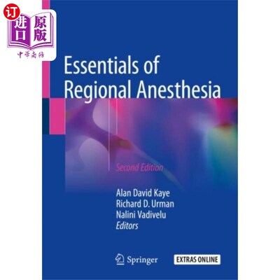 海外直订医药图书Essentials of Regional Anesthesia 区域麻醉要点