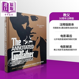 Jenny 50周年注释版 Edition 教父 The 50th Godfather Annotated Jones 剧本 中商原版 现货 Anniversary 英文原版