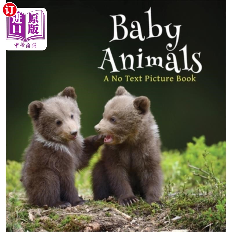 海外直订医药图书Baby Animals, A No Text Picture Book: A Calming Gift for Alzheimer Patients and  小动物，一本没有文